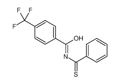 N-(benzenecarbonothioyl)-4-(trifluoromethyl)benzamide 89804-55-7