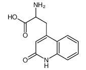 2-氨基-3-(1,2-二氢-2-氧喹啉-4-基)丙酸