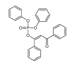 (3-oxo-1,3-diphenylprop-1-enyl) diphenyl phosphate 88626-00-0