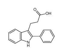 3-(2-苯基-1H-吲哚-3-基)丙酸