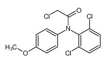 2-氯-N-(2,6-二氯苯基)-N-(4-甲氧基苯基) 乙酰胺