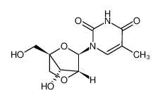 1-(2'-O,4-C-Methylene-β-D-ribofuranosyl)thymine 206055-67-6