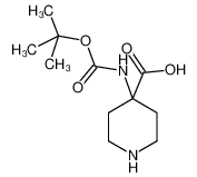 4-(Boc-氨基)哌啶-4-甲酸