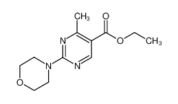 ethyl 4-methyl-2-morpholin-4-ylpyrimidine-5-carboxylate 78318-44-2