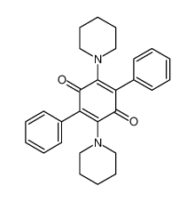 2,5-diphenyl-3,6-di(piperidin-1-yl)cyclohexa-2,5-diene-1,4-dione