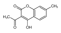 3-acetyl-4-hydroxy-7-methylchromen-2-one 264257-31-0