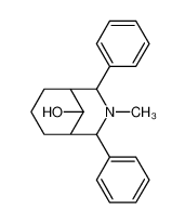 3-methyl-2,4-diphenyl-3-azabicyclo[3.3.1]nonan-9-ol