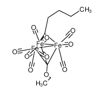 Fe3(CO)9(μ3-COEt)(μ3-C(CH2)3CH3) 110698-08-3