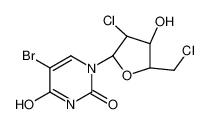 5-bromo-1-[(2R,3R,4R,5S)-3-chloro-5-(chloromethyl)-4-hydroxyoxolan-2-yl]pyrimidine-2,4-dione 85254-34-8
