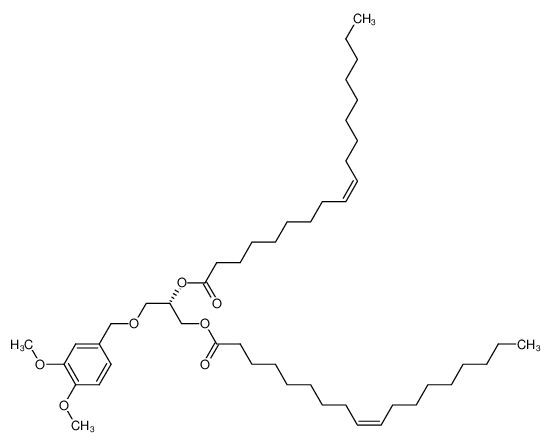 (S)-3-(3,4-Dimethoxybenzyloxy)propane-1,2-diyl Dioleate 139115-88-1