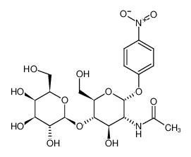 4-Nitrophenyl 2-acetamido-2-deoxy-4-O-(β-D-galactopyranosyl)-α-D-glucopyranoside 184377-56-8