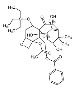 7-O-(三乙基硅烷基)-10-去乙酰基浆果赤霉素III