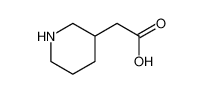 2-(Piperidin-3-yl)acetic acid 74494-52-3