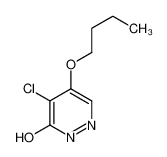 5-Butoxy-4-chloro-3(2H)-pyridazinone 38717-15-6