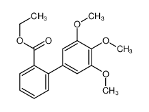 ethyl 2-(3,4,5-trimethoxyphenyl)benzoate 427886-70-2