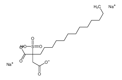 83147-64-2 structure, C17H30Na2O7S