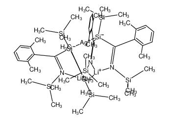 957204-18-1 structure, C54H96AgILi2N4Si8