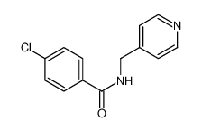 4-chloro-N-(pyridin-4-ylmethyl)benzamide 63825-00-3