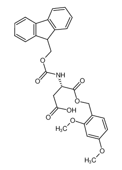 N-[(9H-芴-9-基甲氧基)羰基]-L-天冬氨酸 1-[(2,4-二甲氧基苯基)甲基]酯