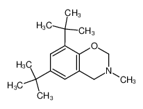 N-methyl-2,3-dihydro-1H-6,8-bis(1,1-dimethylethyl)benz[1,2-e][1,3]oxazine 128203-42-9