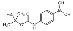 4-(N-Boc-氨基)苯硼酸