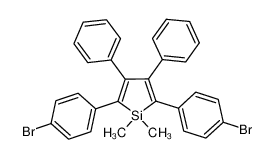 1,1-dimethyl-2,5-bis(p-bromophenyl)-3,4-diphenylsilole 866769-99-5