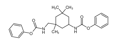 3-(phenoxycarbonylamino-methyl)-3,5,5-trimethylcyclohexyl carbamic acid phenyl ester 126249-14-7