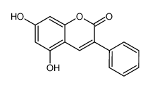 5,7-二羟基-3-苯基-2H-1-苯并吡喃-2-酮