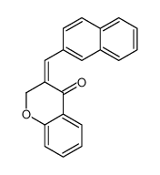 3-(naphthalen-2-ylmethylidene)chromen-4-one 84289-39-4