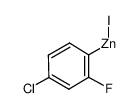 1-chloro-3-fluorobenzene-4-ide,iodozinc(1+) 518989-99-6