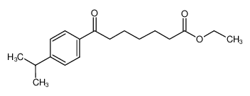 乙基7-(4-异丙基苯基)-7-氧代庚酸酯
