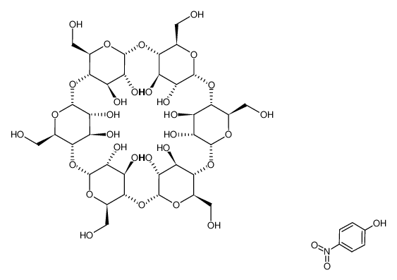p-nitrophenol-cyclomaltohexaose trihydrate 61955-25-7