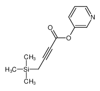 pyridin-3-yl 4-trimethylsilylbut-2-ynoate 138060-40-9