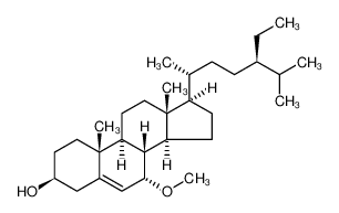 Schleicheol 2; (3beta,7alpha)-7-甲氧基豆甾-5-烯-3-酮