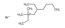 ethyl-(2-ethylhexyl)-dimethylazanium,bromide 71607-38-0