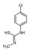 1-(4-chlorophenyl)-3-methylthiourea 2740-97-8