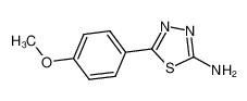 2-氨基-5-(4-甲氧基苯基))-1,3,4-噻二唑
