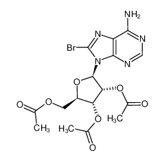 2',3',5'-三-O-乙酰基-8-溴腺苷
