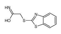 2-(1,3-benzothiazol-2-ylsulfanyl)acetamide 66206-59-5