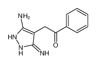 2-(3,5-diamino-1H-pyrazol-4-yl)-1-phenylethanone 105576-67-8