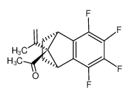 1-((1R,4S,9S)-5,6,7,8-Tetrafluoro-9-isopropenyl-1,2,3,4-tetrahydro-1,4-methano-naphthalen-9-yl)-ethanone