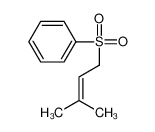 3-methylbut-2-enylsulfonylbenzene 15874-80-3