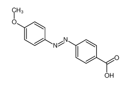 4-[(4-methoxyphenyl)diazenyl]benzoic acid 3517-20-2