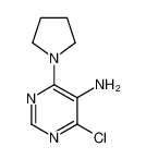4-氯-6-吡咯烷-1-嘧啶-5-胺