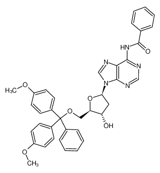 N6-苯甲酰基-5'-O-(4,4'-二甲氧基三苯基)-2'-脱氧腺苷