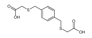 2-[[4-(carboxymethylsulfanylmethyl)phenyl]methylsulfanyl]acetic acid 72199-45-2