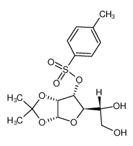 1,2‑O‑isopropylidene‑3‑O‑toluenesulfonyl‑α‑D‑allofuranose 28251-83-4