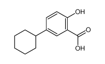5-cyclohexyl-2-hydroxybenzoic acid 1855-23-8