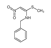 N-benzyl-1-methylsulfanyl-2-nitroethenamine 61832-43-7