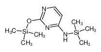 N-(三甲基硅基)-2-(三甲基硅氧基)-4-嘧啶胺